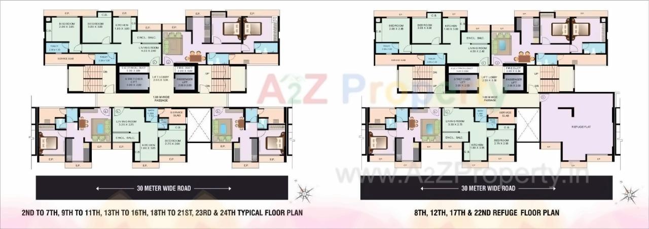 Layout of real estate project Dynamic Crest   Rimo/everest located at Thane-m-corp, Thane, Maharashtra