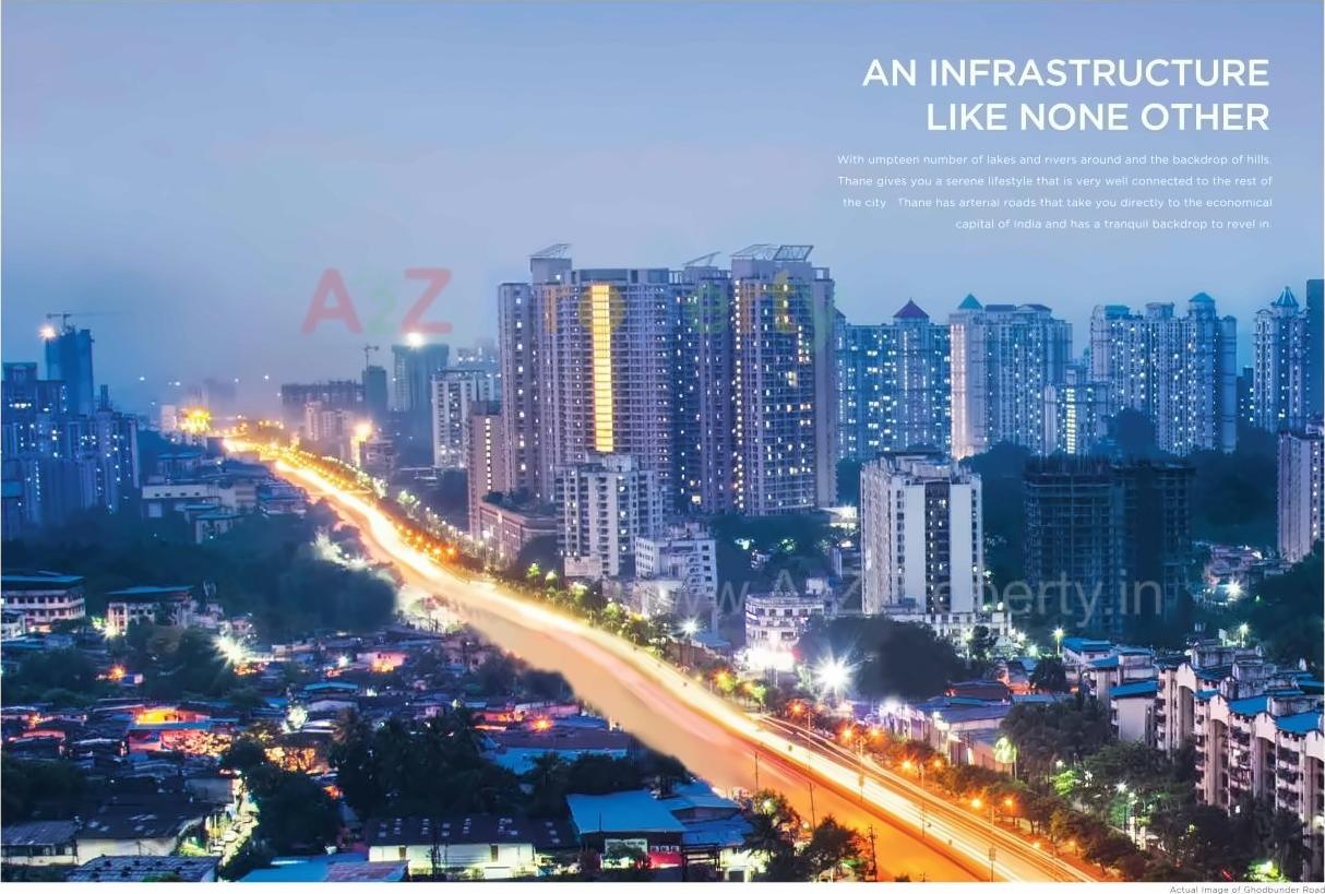 3D Elevation of real estate project Eagleridge located at Thane-m-corp, Thane, Maharashtra