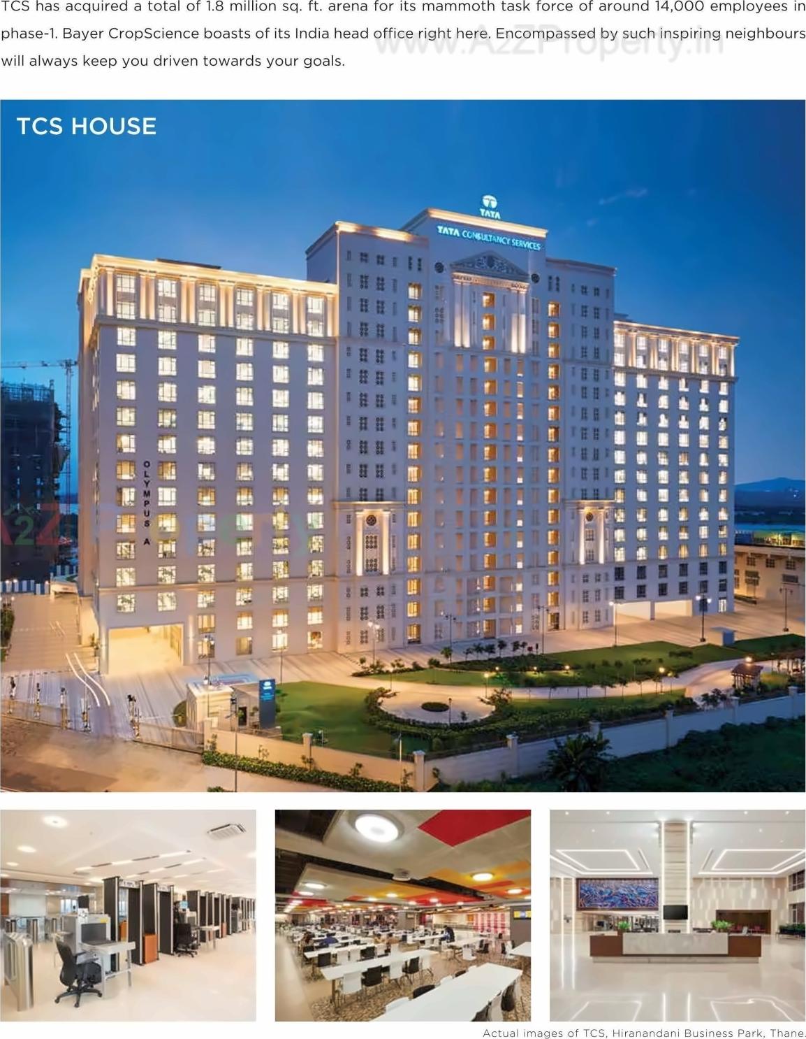 3D Elevation of real estate project Eagleridge located at Thane-m-corp, Thane, Maharashtra