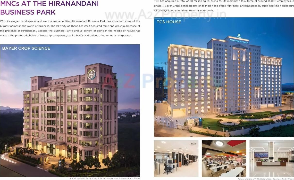 3D Elevation of real estate project Eagleridge located at Thane-m-corp, Thane, Maharashtra