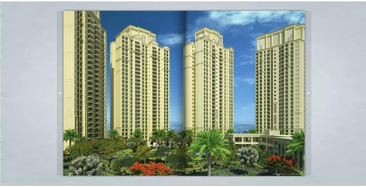 3D Elevation of real estate project Eagleton located at Thane-m-corp, Thane, Maharashtra