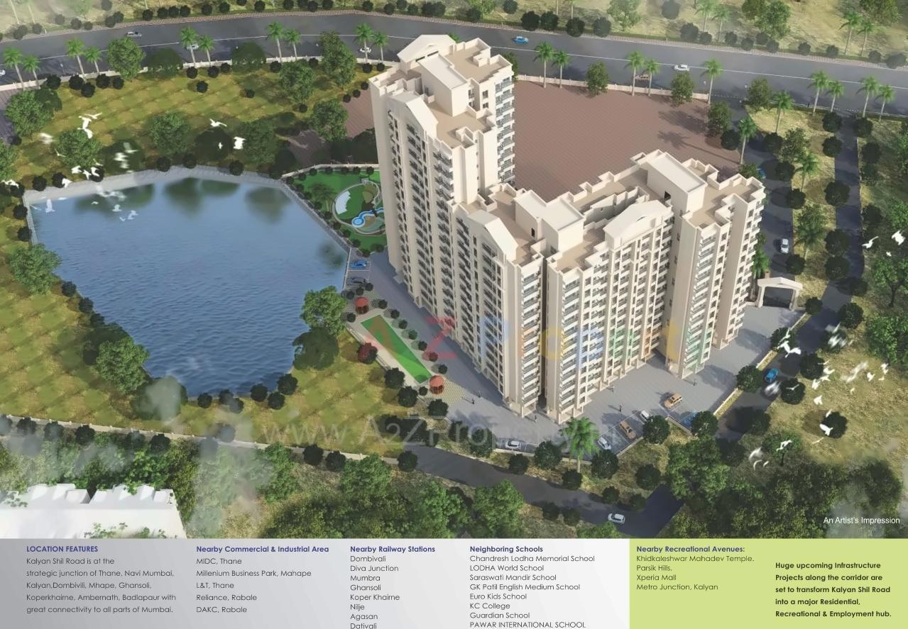 3D Elevation of real estate project Elements located at Thane-m-corp, Thane, Maharashtra