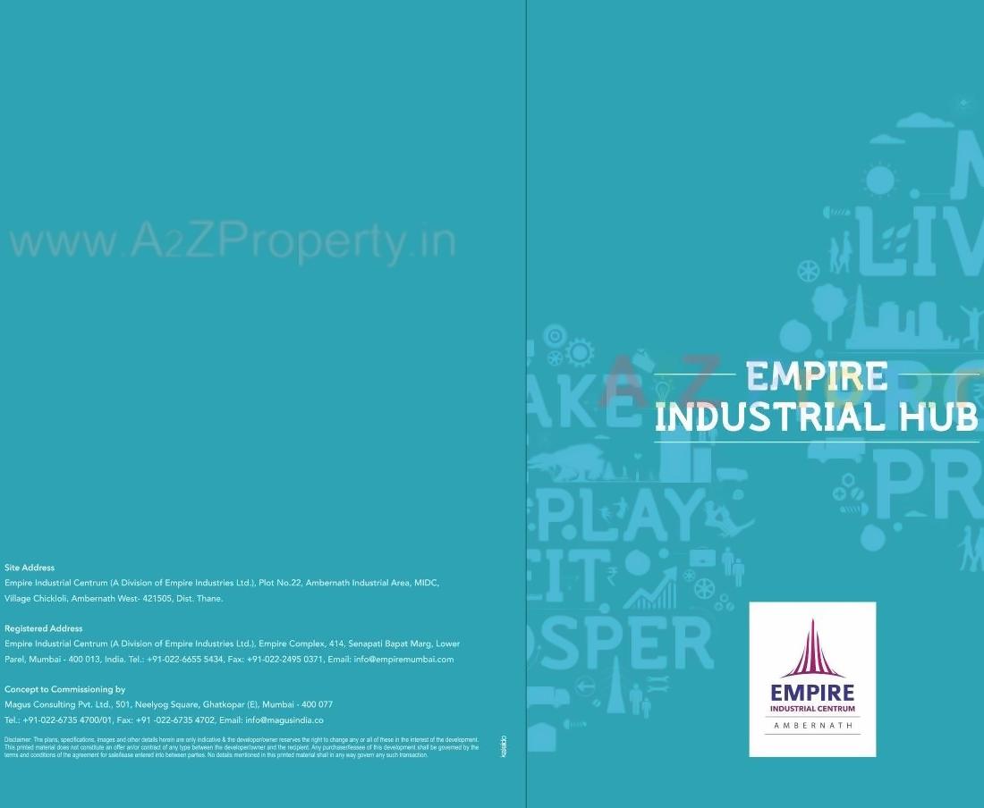  of real estate project Empire Industrial Centrum located at Ambarnathm-cl, Thane, Maharashtra