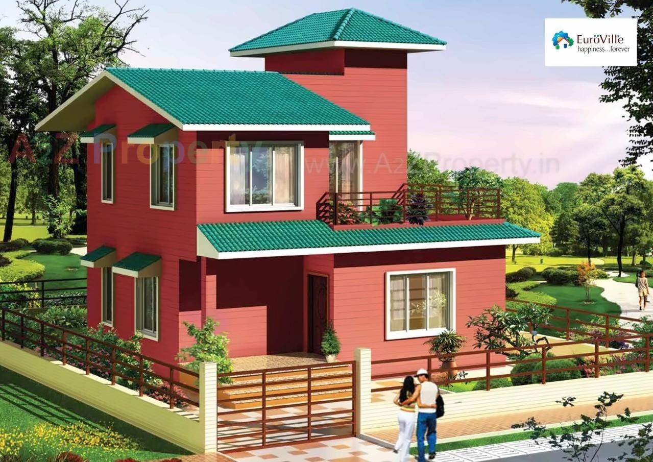 3D Elevation of real estate project Euro Ville located at Kharade, Thane, Maharashtra