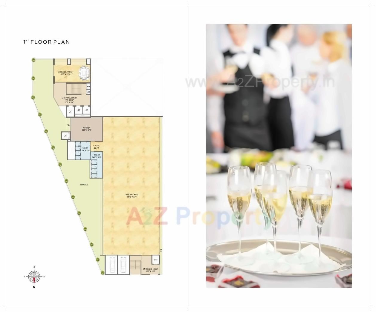 Layout of real estate project Fairmount located at Navi-mumbai-m-corp, Thane, Maharashtra