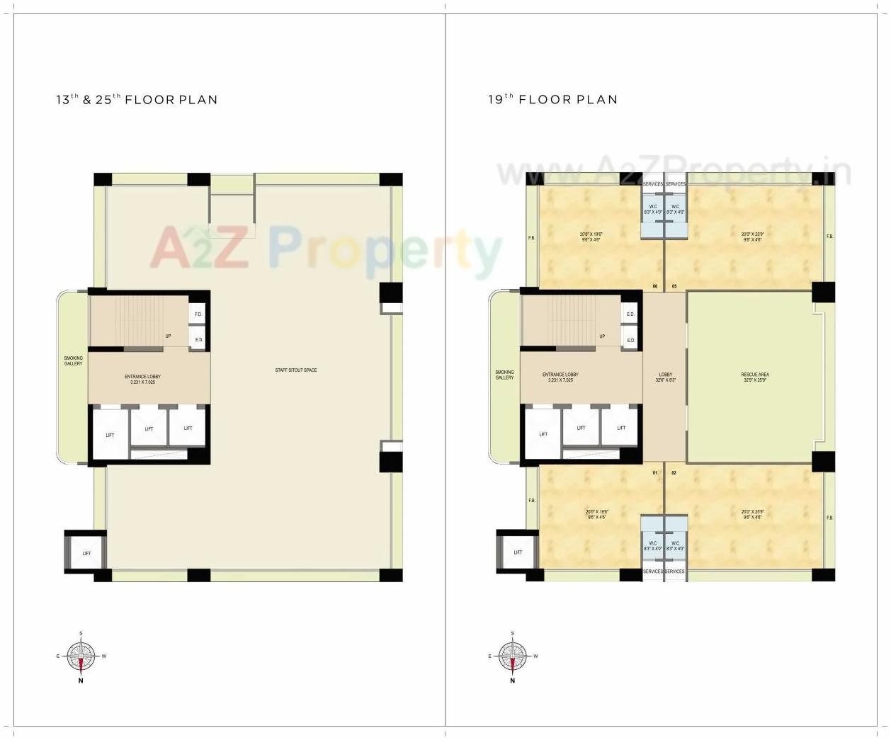 Layout of real estate project Fairmount located at Navi-mumbai-m-corp, Thane, Maharashtra