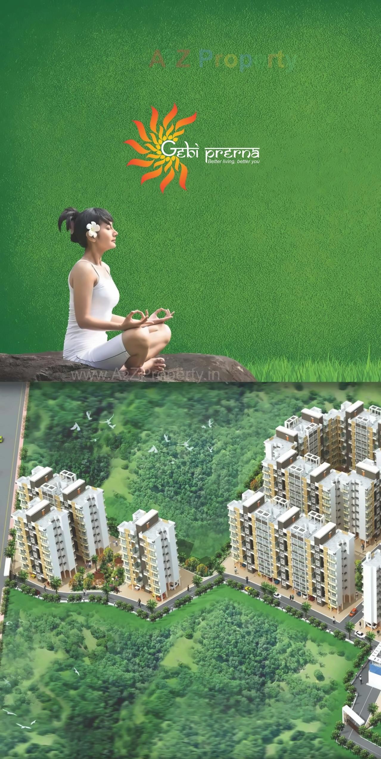 3D Elevation of real estate project Gebi Prerna located at Shelar-ct, Thane, Maharashtra