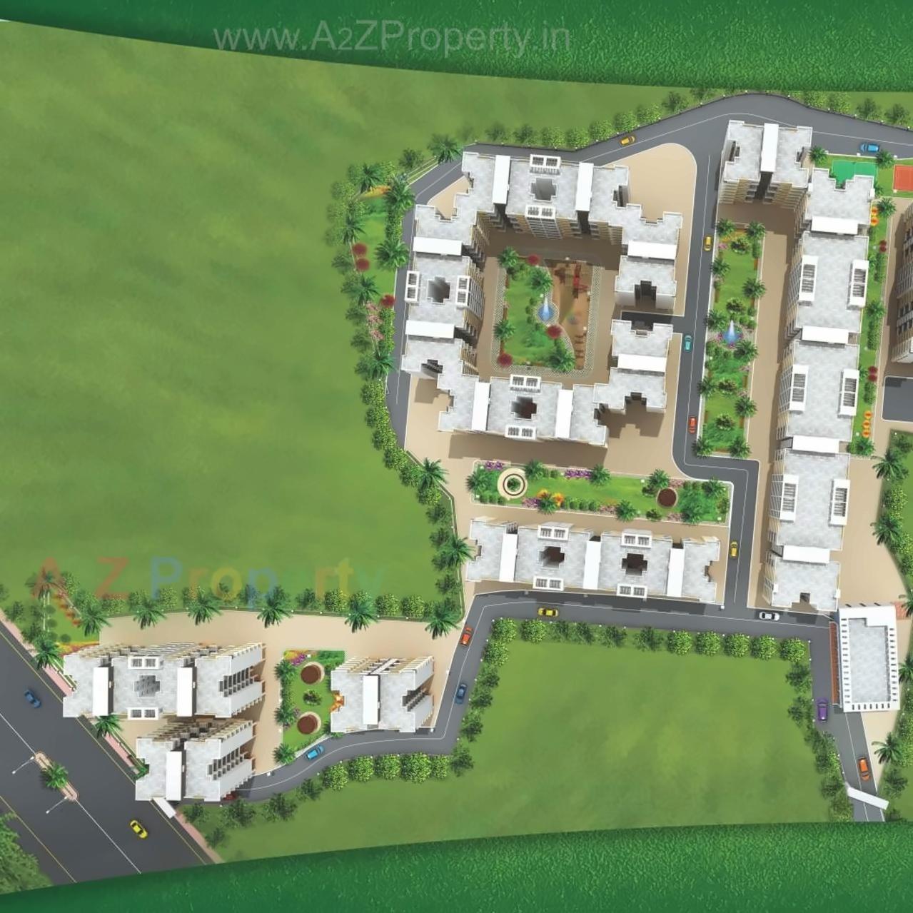 3D Elevation of real estate project Gebi Prerna located at Shelar-ct, Thane, Maharashtra