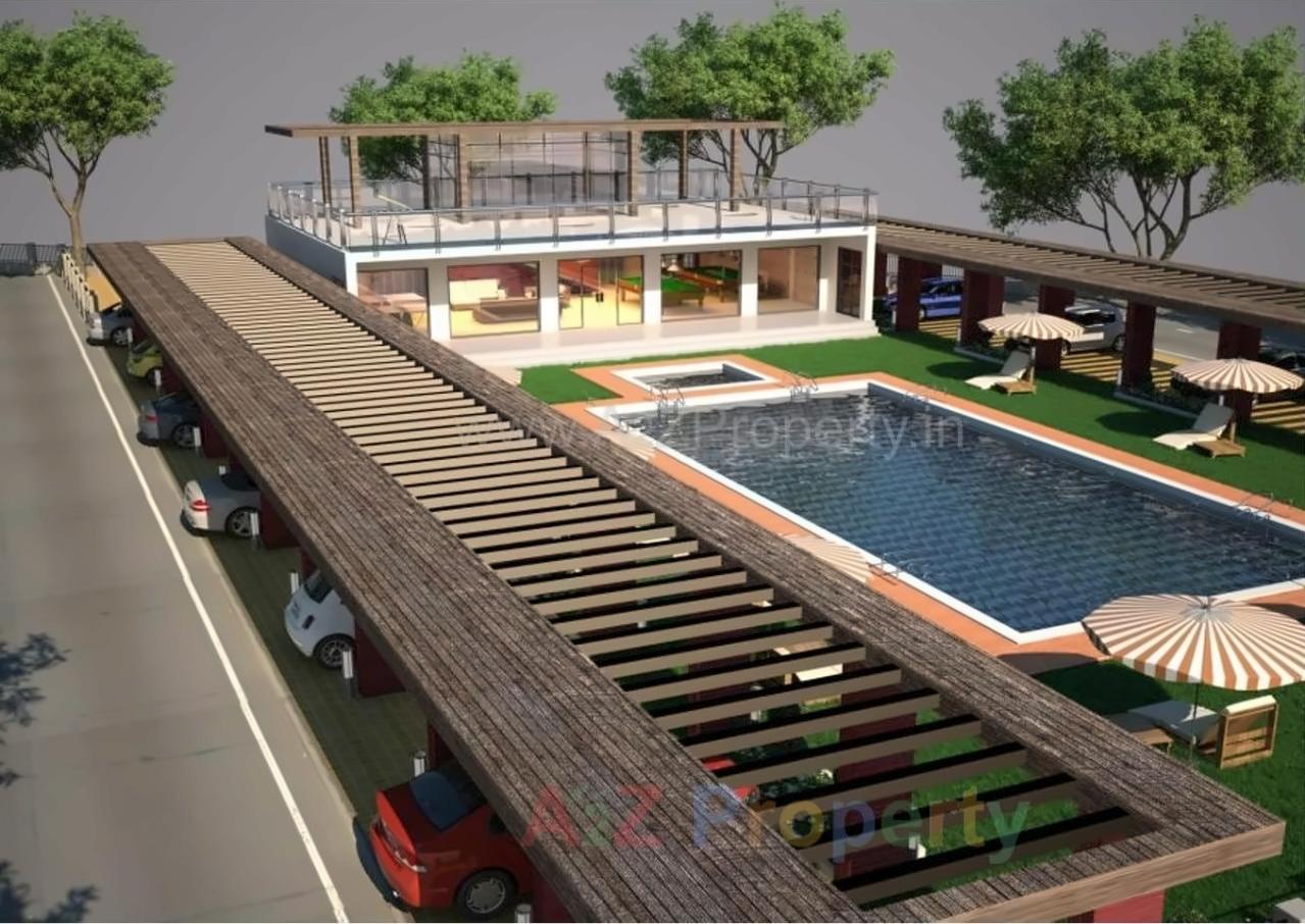 3D Elevation of real estate project Ginger Hills located at Kharade, Thane, Maharashtra