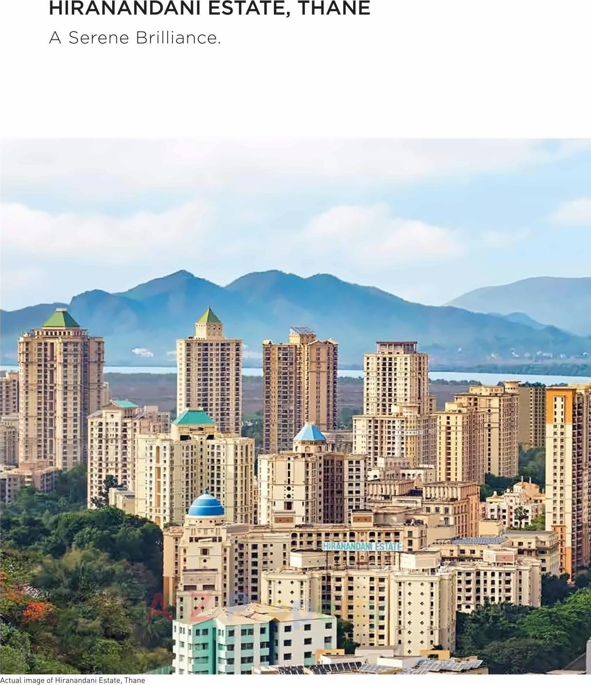 3D Elevation of real estate project Glenwood located at Thane-m-corp, Thane, Maharashtra