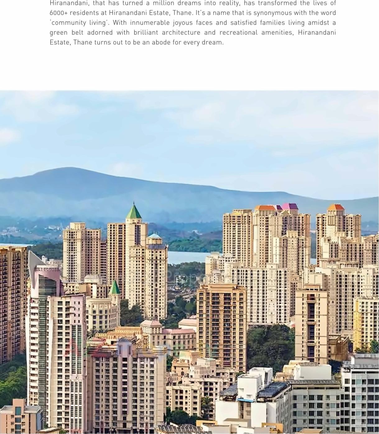 3D Elevation of real estate project Glenwood located at Thane-m-corp, Thane, Maharashtra