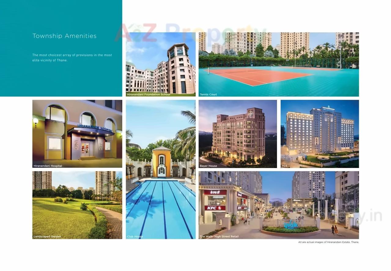 3D Elevation of real estate project Glenwood located at Thane-m-corp, Thane, Maharashtra