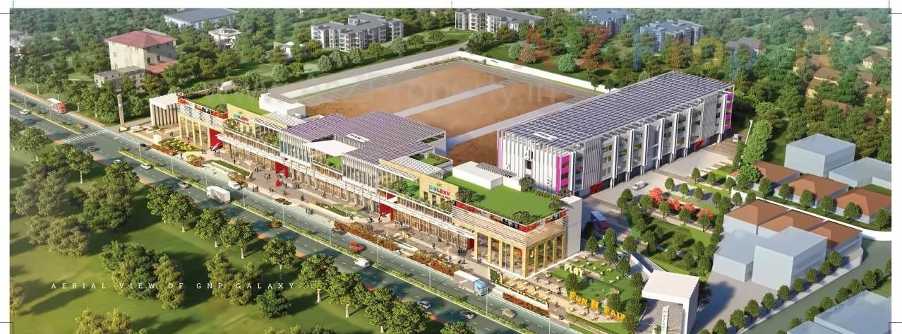 3D Elevation of real estate project Gnp Galaxy located at Ambarnathm-cl, Thane, Maharashtra