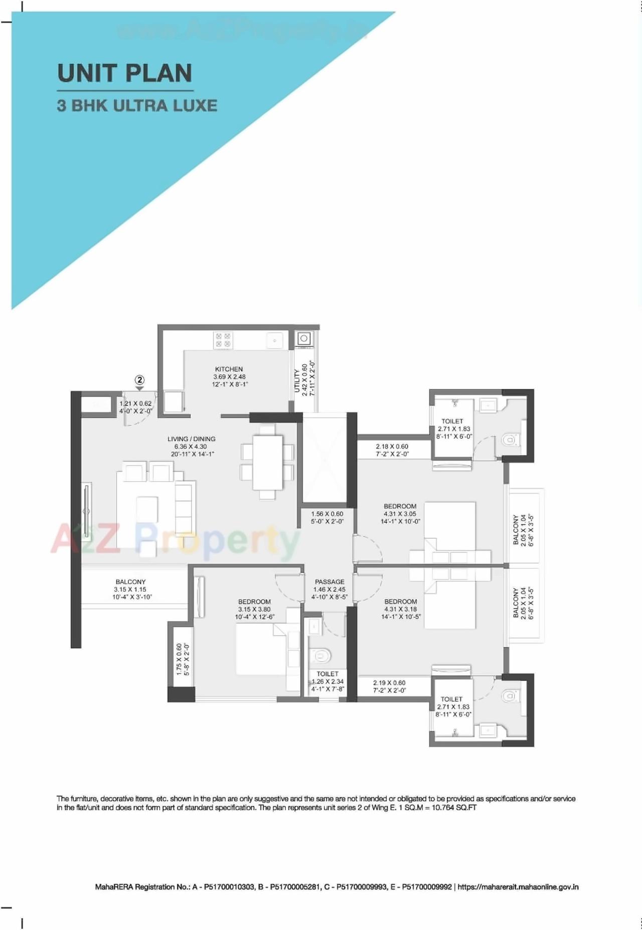 Image 23680 10 1 of real estate project Godrej Alive located at Thane-m-corp, Thane, Maharashtra
