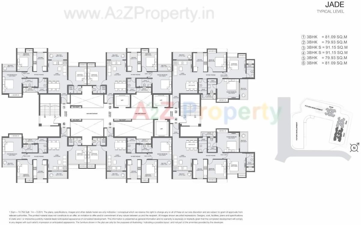 Layout of real estate project Godrej Emerald Thane located at Thane-m-corp, Thane, Maharashtra