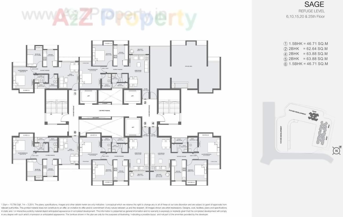 Layout of real estate project Godrej Emerald Thane located at Thane-m-corp, Thane, Maharashtra