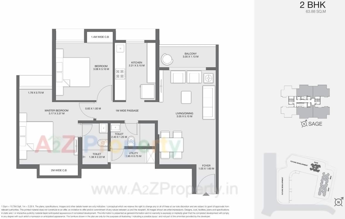 Layout of real estate project Godrej Emerald Thane located at Thane-m-corp, Thane, Maharashtra