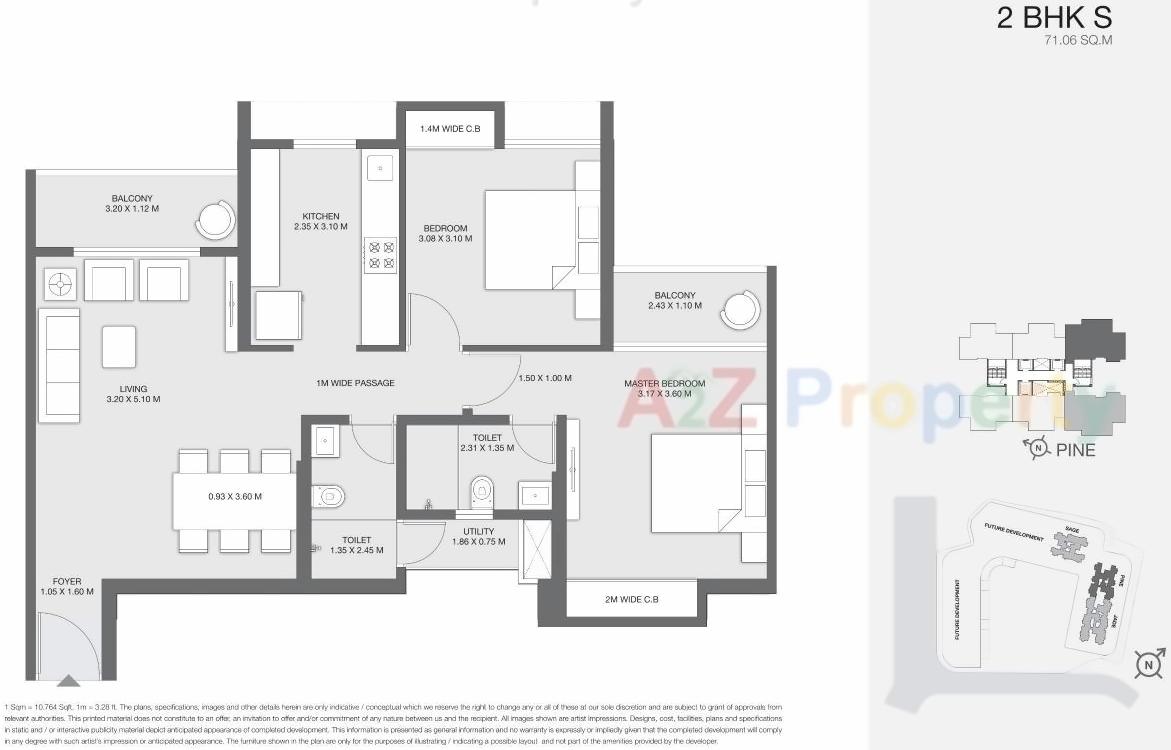 Layout of real estate project Godrej Emerald Thane located at Thane-m-corp, Thane, Maharashtra