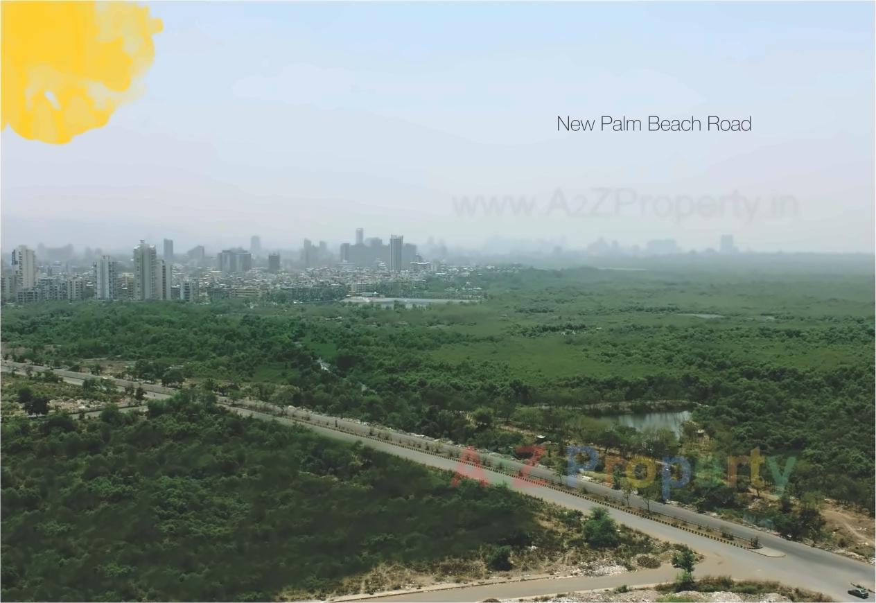 3D Elevation of real estate project Goldcrest Residency located at Navi-mumbai-m-corp, Thane, Maharashtra