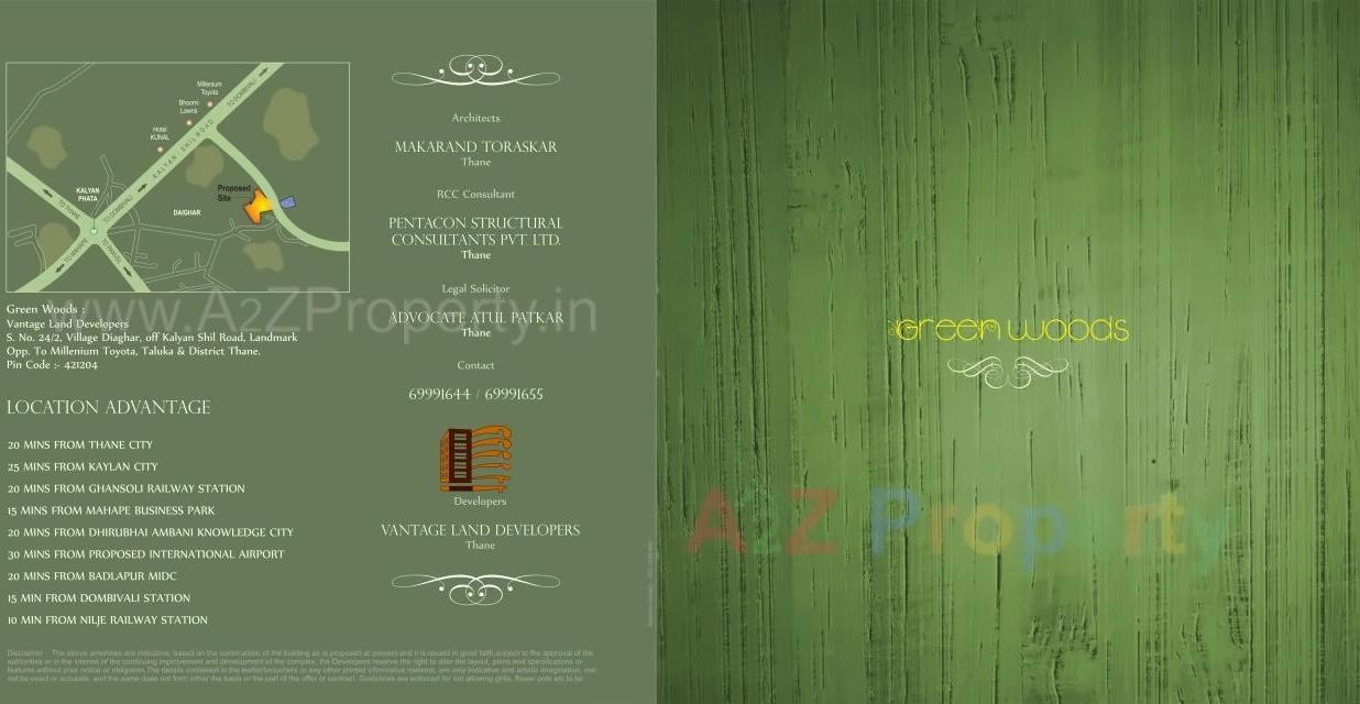  of real estate project Green Woods located at Thane-m-corp, Thane, Maharashtra