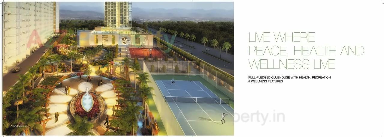 3D Elevation of real estate project Green World located at Thane-m-corp, Thane, Maharashtra