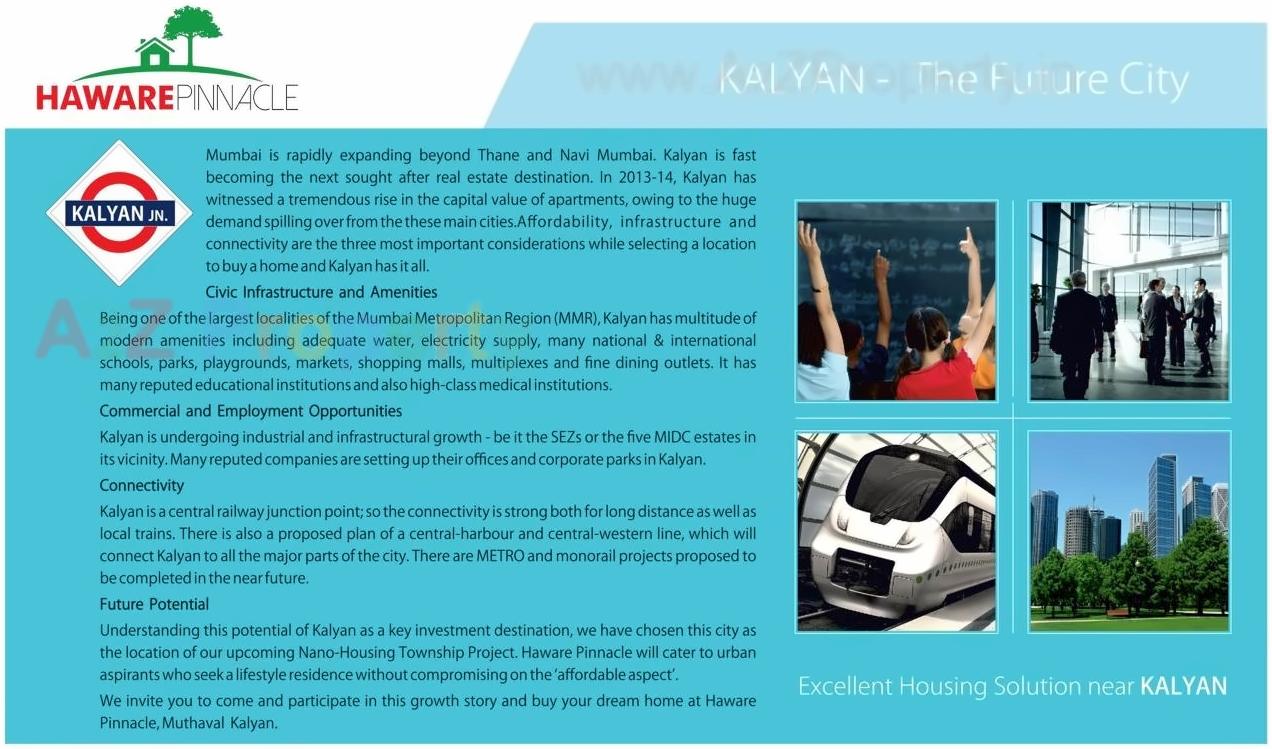  of real estate project Haware Pinnacle located at Muthaval, Thane, Maharashtra