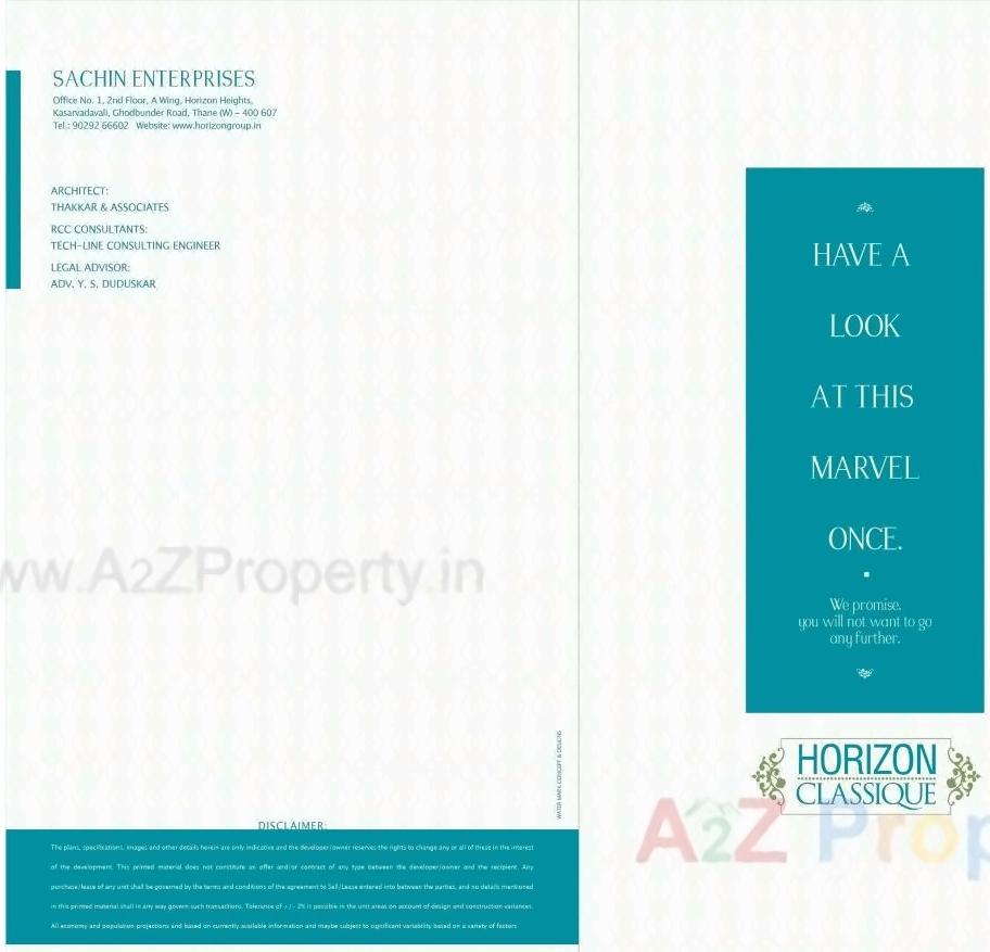 Image 12430 1 of real estate project Horizon Classique located at Thane-m-corp, Thane, Maharashtra