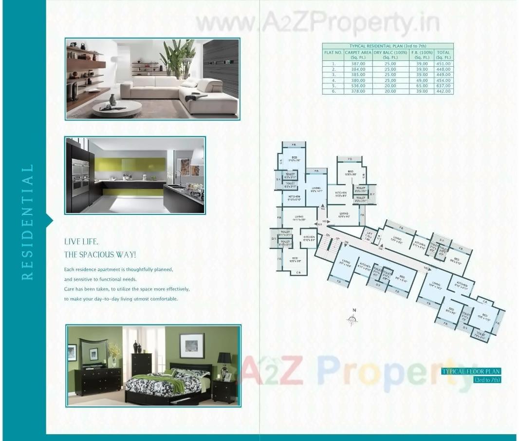 Image 12430 3 of real estate project Horizon Classique located at Thane-m-corp, Thane, Maharashtra