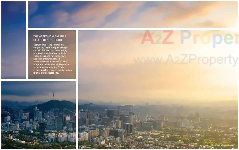 3D Elevation of real estate project Immensa located at Thane-m-corp, Thane, Maharashtra