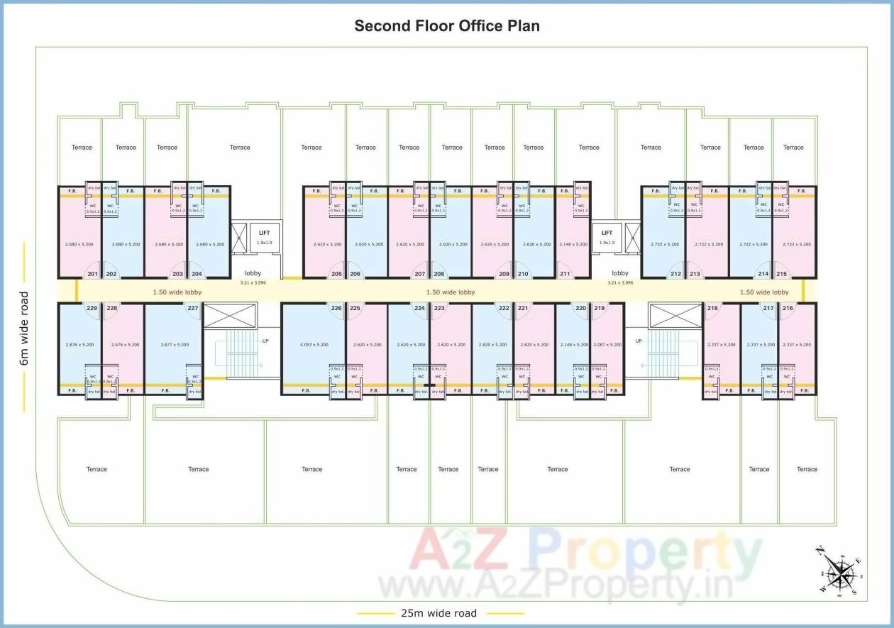 Layout of real estate project Intelligentia Business Park Vashi By Haware Properties located at Navi-mumbai-m-corp, Thane, Maharashtra