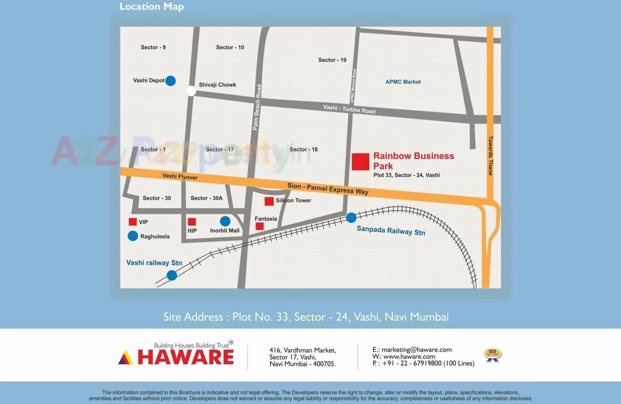  of real estate project Intelligentia Business Park Vashi By Haware Properties located at Navi-mumbai-m-corp, Thane, Maharashtra