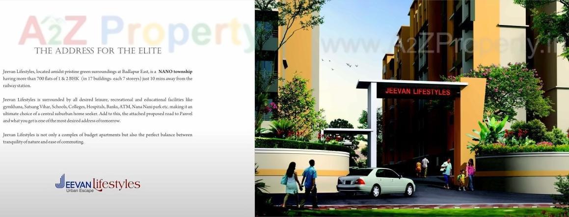  of real estate project Jeevan Lifestyles located at Badlapur-m-cl, Thane, Maharashtra