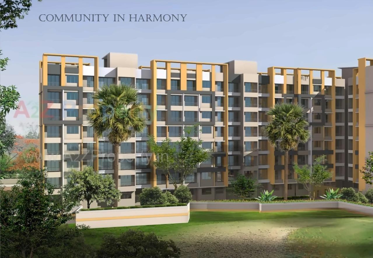 3D Elevation of real estate project Jeevan Lifestyles located at Badlapur-m-cl, Thane, Maharashtra