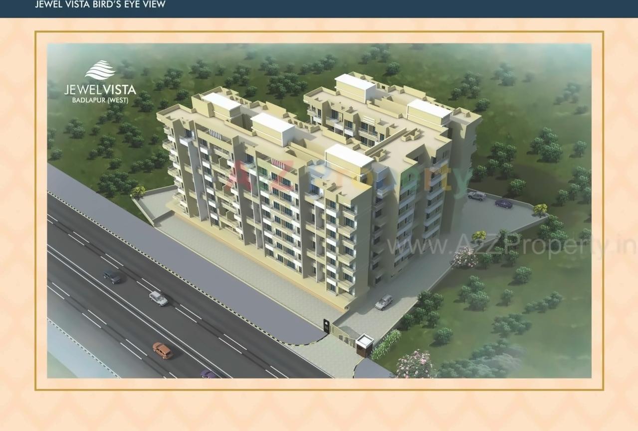 3D Elevation of real estate project Jewel Vista located at Badlapur-m-cl, Thane, Maharashtra