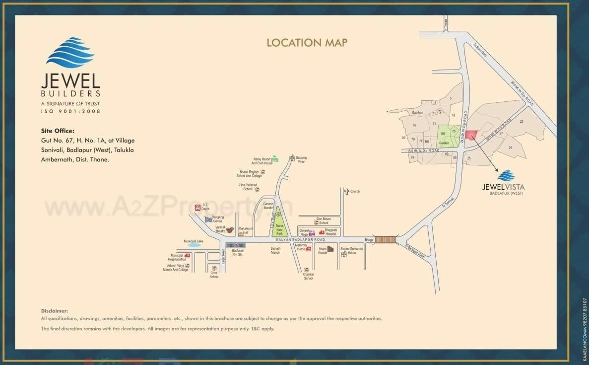  of real estate project Jewel Vista located at Badlapur-m-cl, Thane, Maharashtra