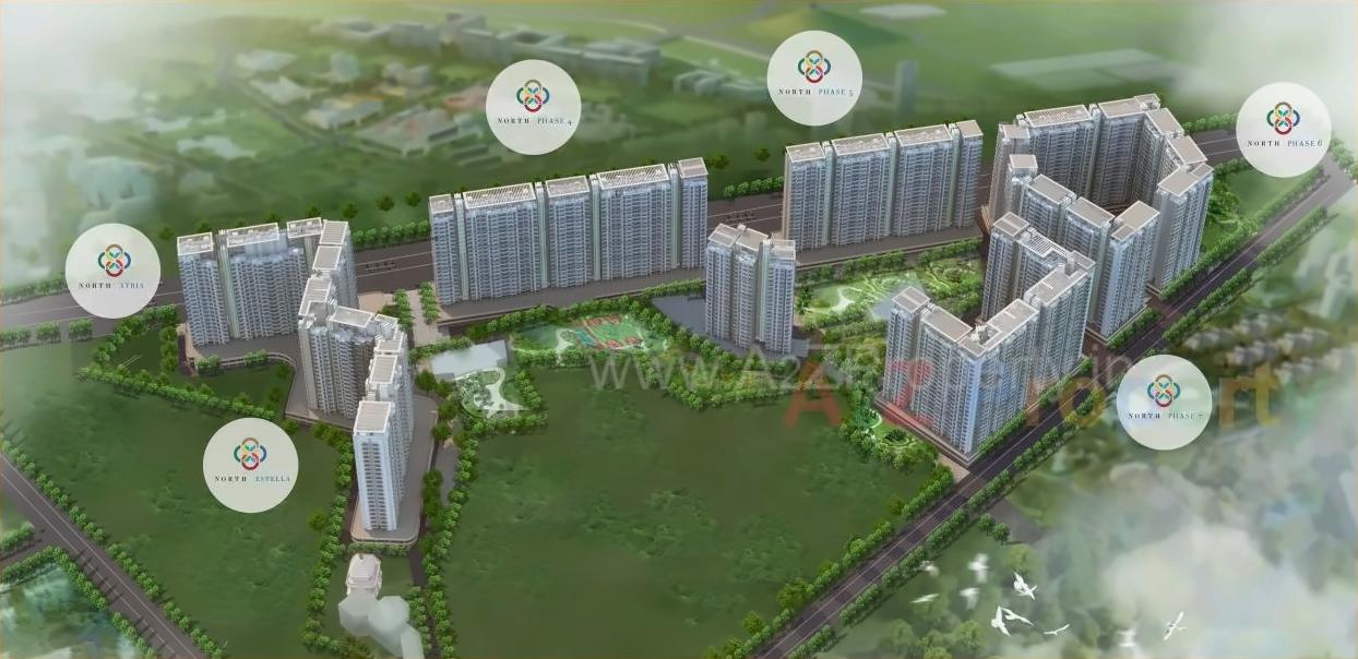 3D Elevation of real estate project Jp North Estella located at Mirabhayandar-m-corp, Thane, Maharashtra