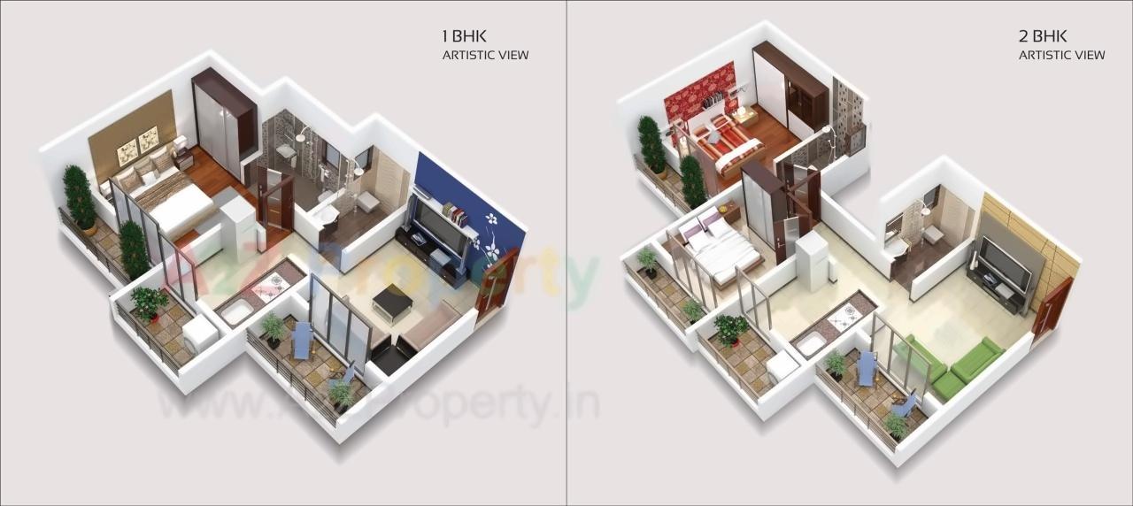  of real estate project Jp Symphony located at Ambarnathm-cl, Thane, Maharashtra