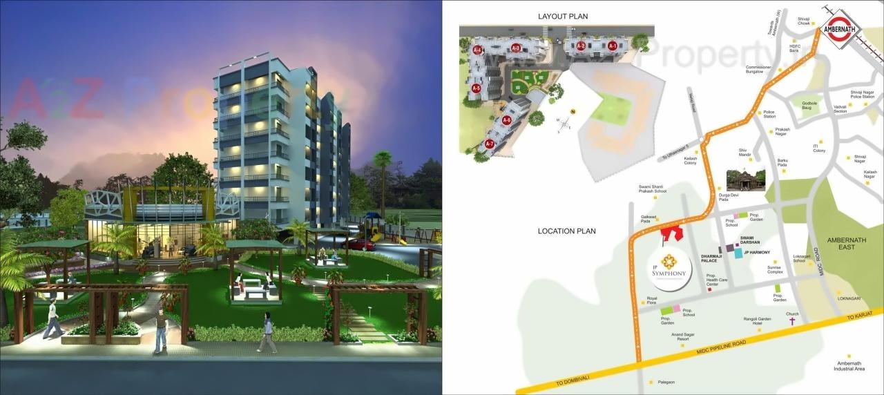  of real estate project Jp Symphony located at Ambarnathm-cl, Thane, Maharashtra