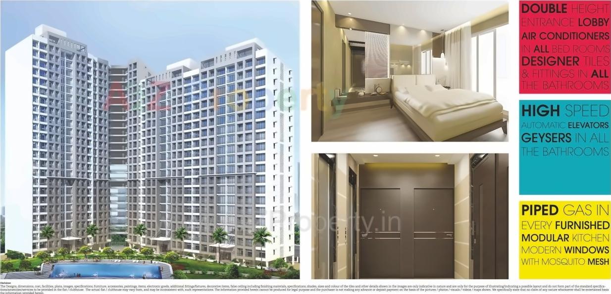 3D Elevation of real estate project Kakad Paradise located at Mirabhayandar-m-corp, Thane, Maharashtra