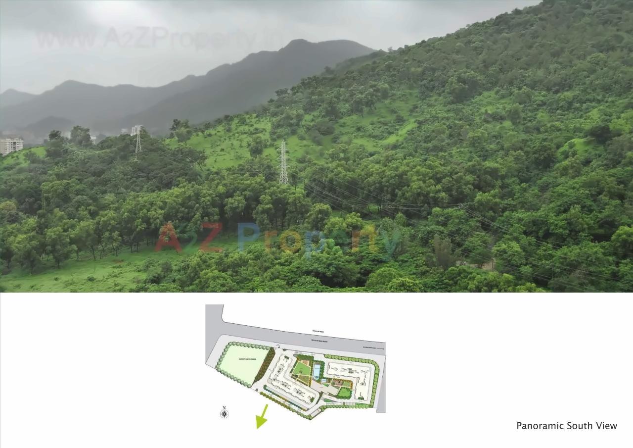 3D Elevation of real estate project Kalpataru Hills    2a located at Thane-m-corp, Thane, Maharashtra