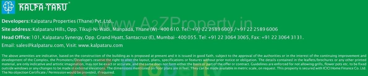  of real estate project Kalpataru Hills    2a located at Thane-m-corp, Thane, Maharashtra