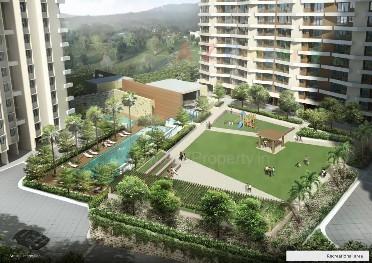 3D Elevation of real estate project Kalpataru Hills    2a located at Thane-m-corp, Thane, Maharashtra