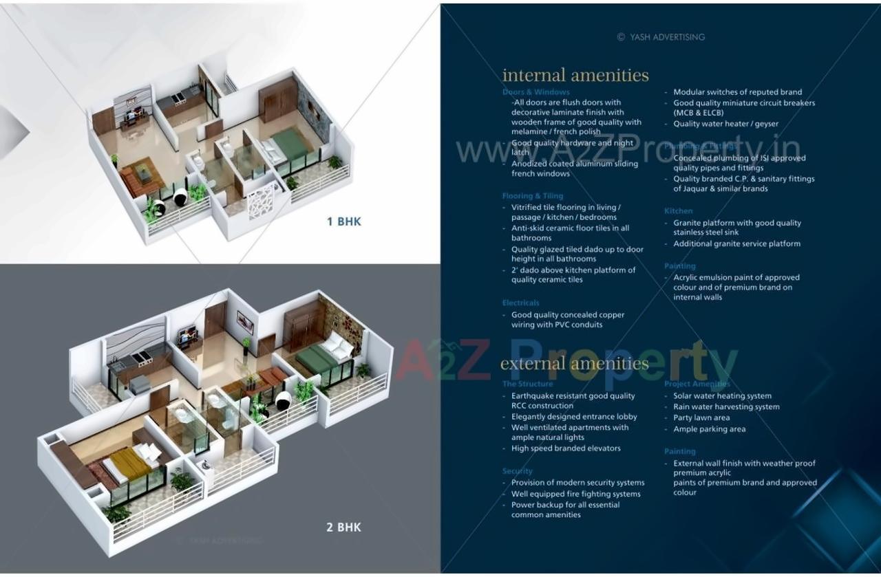Layout of real estate project Kanak Residency located at Bhiwandi-m-corp, Thane, Maharashtra