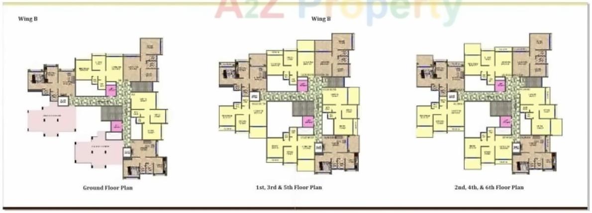 Layout of real estate project Kasturi Exotica located at Ambarnath-r, Thane, Maharashtra