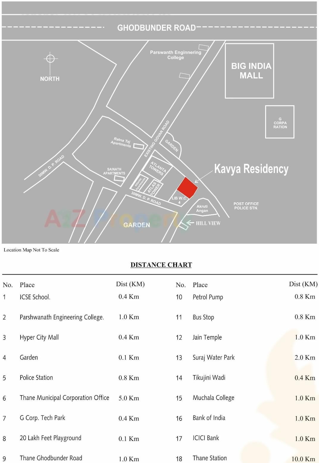  of real estate project Kavya Residency located at Thane-m-corp, Thane, Maharashtra