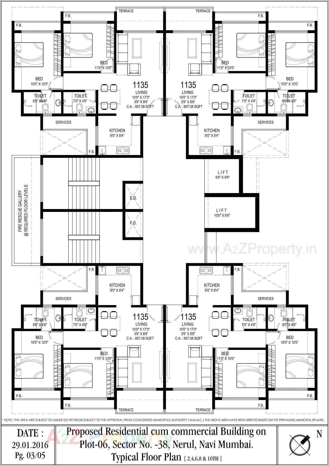 Layout of real estate project Keystone Solista located at Navi-mumbai-m-corp, Thane, Maharashtra