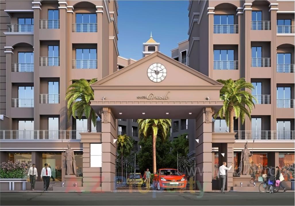 3D Elevation of real estate project Khatri Grande located at Badlapur-m-cl, Thane, Maharashtra