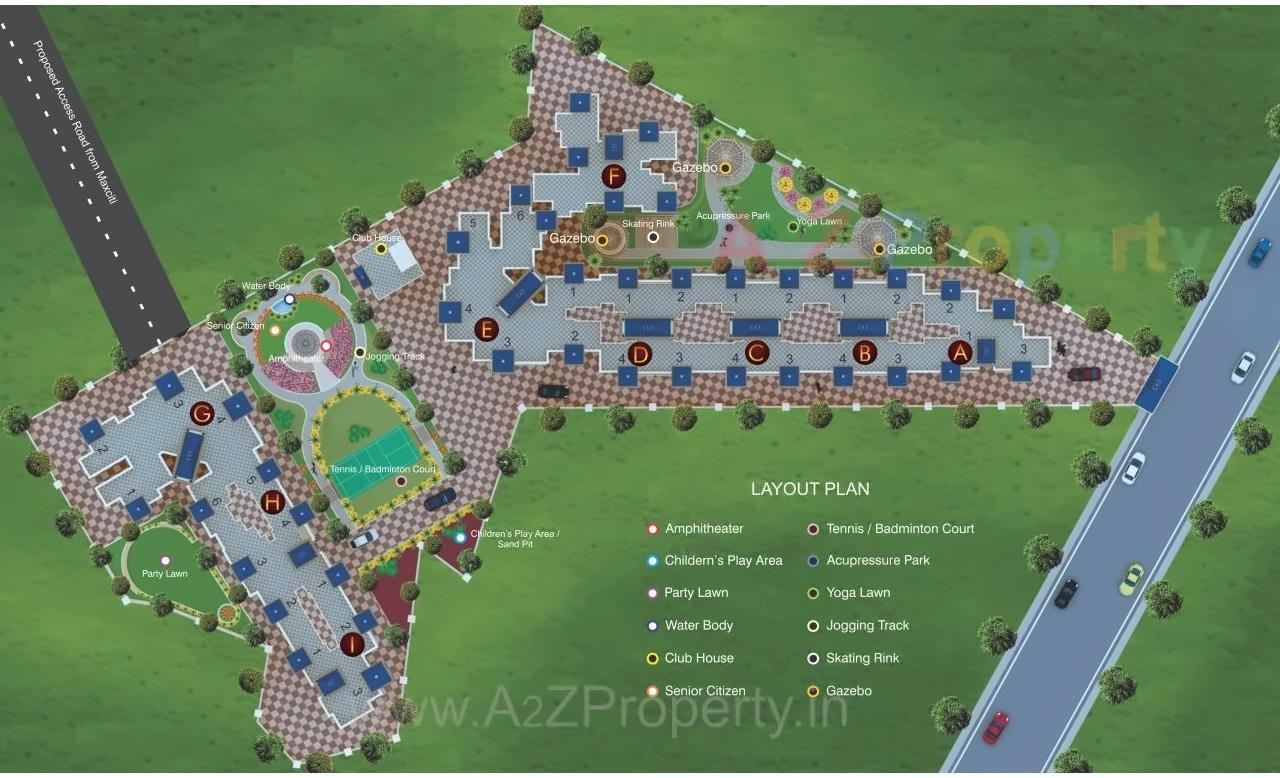  of real estate project Kohinoor Castles located at Ambarnath-r, Thane, Maharashtra