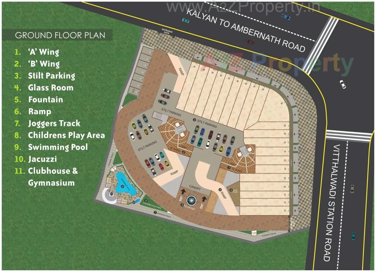  of real estate project Kohinoor Waves located at Ulhasnagar-m-corp, Thane, Maharashtra