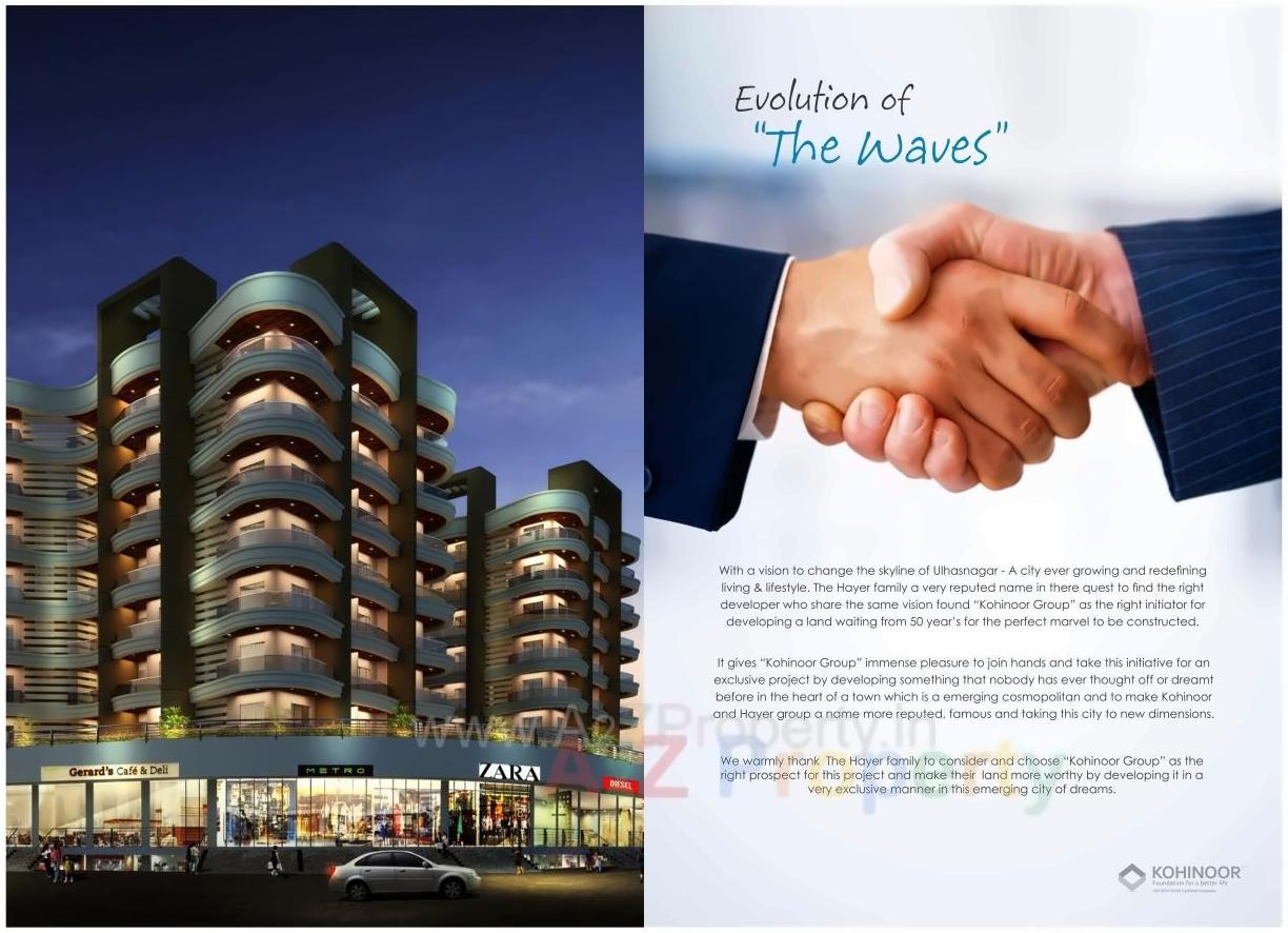  of real estate project Kohinoor Waves located at Ulhasnagar-m-corp, Thane, Maharashtra